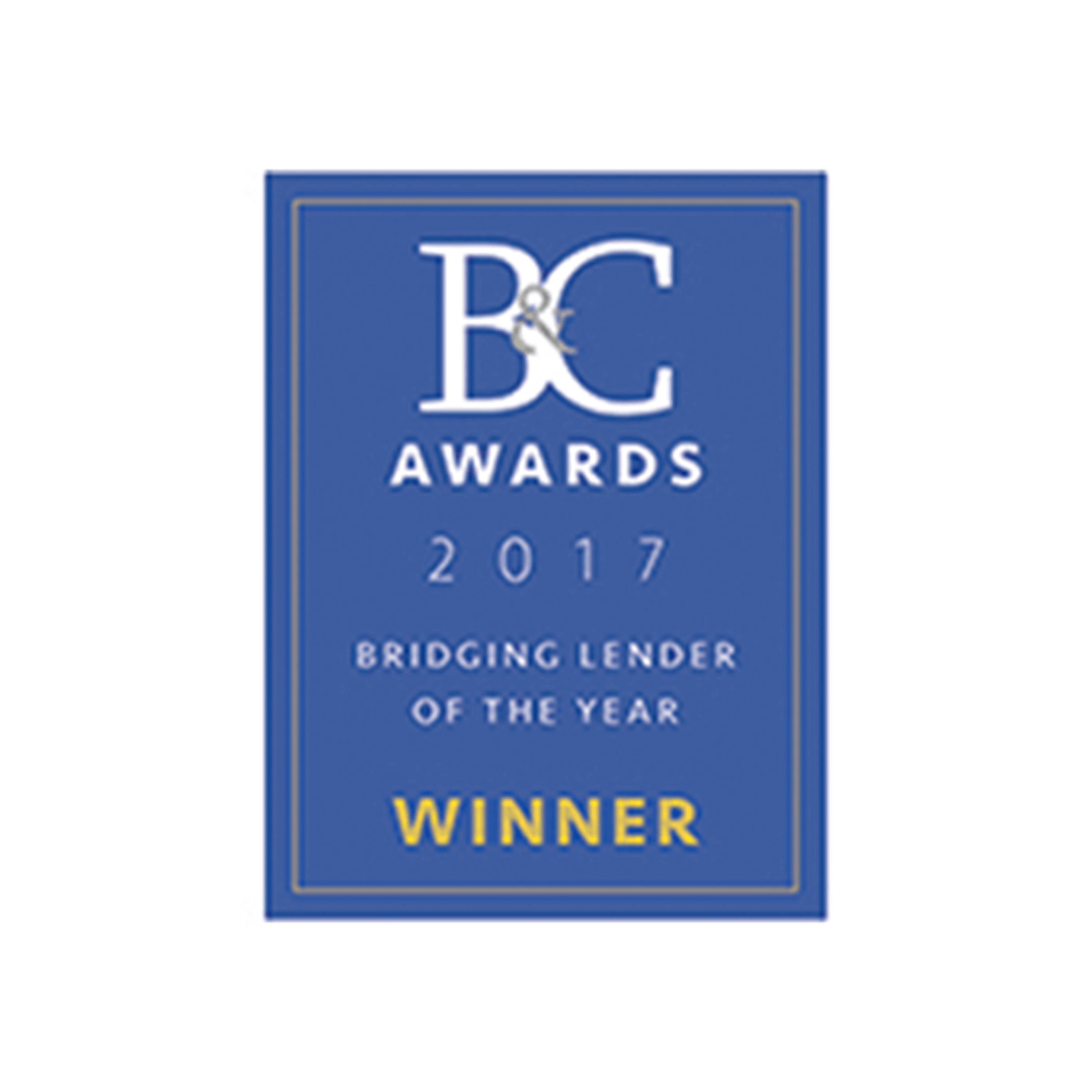 BC bridging lender of the year 2017.