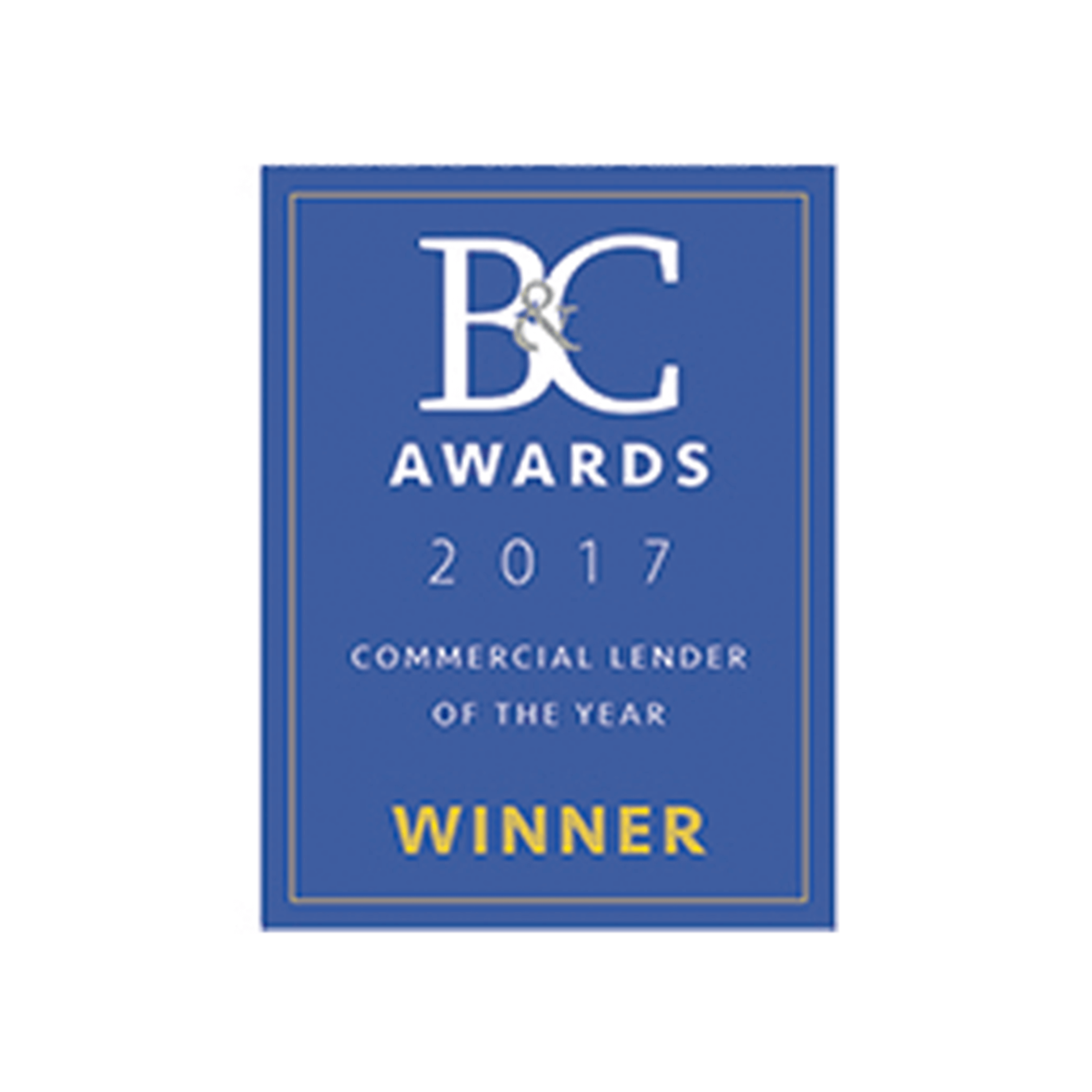 BC commercial lender of the year 2017.